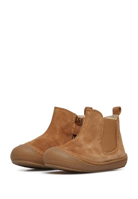 Boots premiers pas sally Marron clair- 5 - vertbaudet enfant 