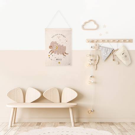 Déco murale chambre enfant zodiaque baby astro Multicolore 2 - vertbaudet enfant 