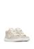 Baskets en suède et tissu pailleté pinn high zip. Blanc-platine- 2 - vertbaudet enfant 