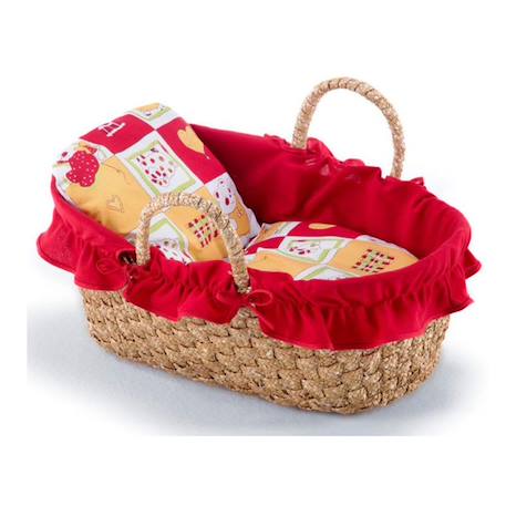 Sac de transport couffin pour poupons 45 cm Rouge 1 - vertbaudet enfant 