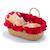 Sac de transport couffin pour poupons 45 cm Rouge 1 - vertbaudet enfant 