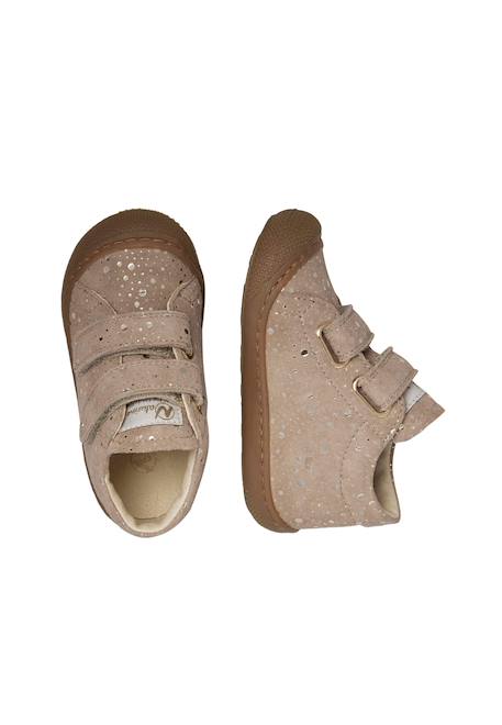 Chaussures premiers pas en suède cocoon vl Beige-platin- 4 - vertbaudet enfant 