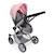 Poussette combinée mika Bleu+Gris+Gris et rose+Rose et noir+Violet 14 - vertbaudet enfant 
