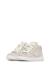 Baskets en suède et tissu pailleté pinn high zip. Blanc-platine- 5 - vertbaudet enfant 