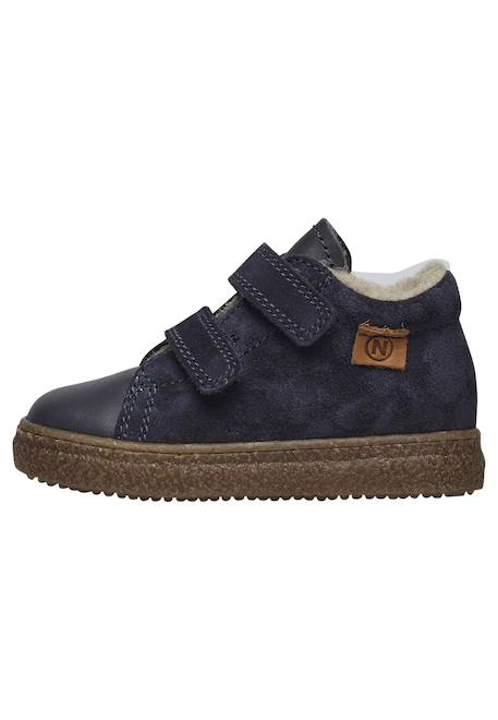 Baskets doublées en laine albus vl Bleu nuit-+Cognac-+Rose- 3 - vertbaudet enfant 