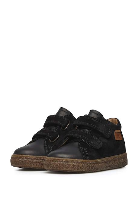 Baskets en cuir et suède albus vl Anthracite-+Marine-+Marron foncé-+Noir-+Rose- 20 - vertbaudet enfant 
