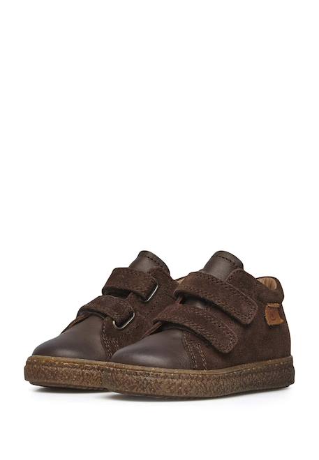 Baskets en cuir et suède albus vl Anthracite-+Marine-+Marron foncé-+Noir-+Rose- 15 - vertbaudet enfant 