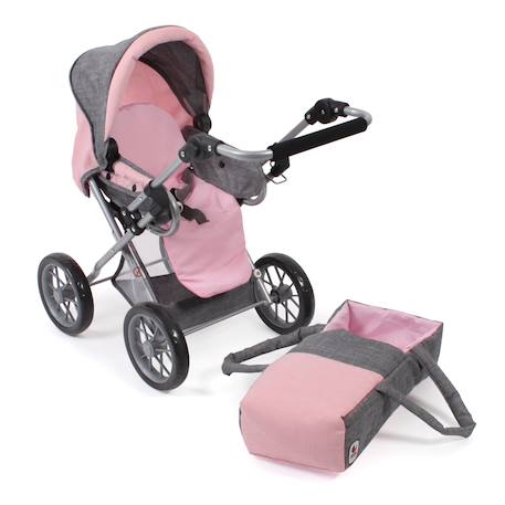 Poussette combinée leni Bleu+Gris+Gris et rose+Multicolore+Rose+Rose fuschia+Rose -violet+Violet 11 - vertbaudet enfant 