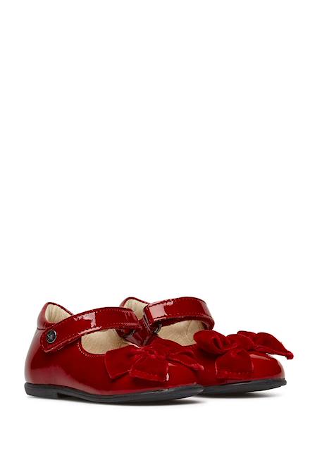 Ballerines en verni arabesque Marine-+Noir-+Rouge- 12 - vertbaudet enfant 