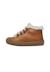 Chaussures premiers pas en cuir et laine lallit Marron- 3 - vertbaudet enfant 