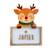 Lampe de noël personnalisable Marron+Rouge+Vert 1 - vertbaudet enfant 