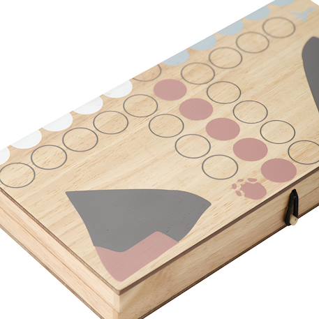 Jeu de petits chevaux neo Beige, rose, bleu 6 - vertbaudet enfant 