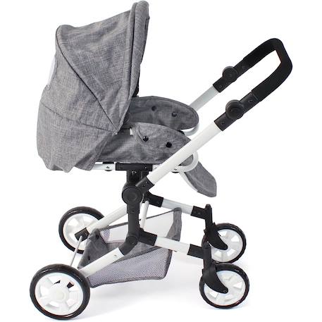 Poussette combinée de poupon jara Gris+Multicolore 6 - vertbaudet enfant 