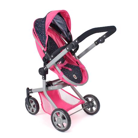 Poussette combinée 2 en 1 mika Beige+Bleu+Rose+Rose et bleu+Rose fuschia 27 - vertbaudet enfant 