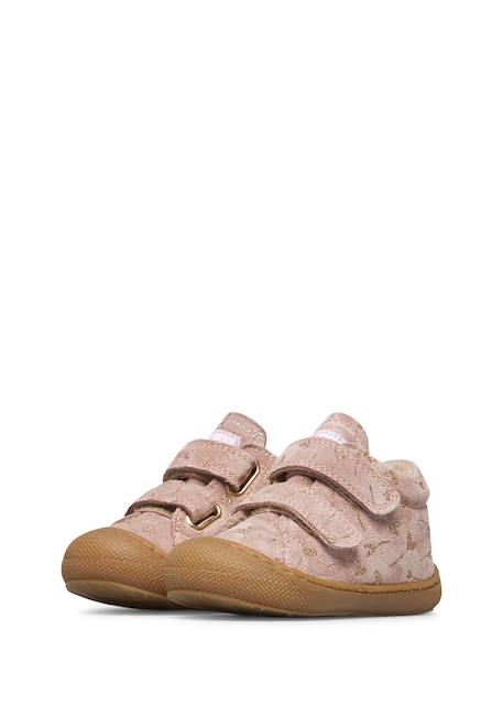 Chaussures barefoot en suède cocoon vl Magnolia-+Rose poudré- 10 - vertbaudet enfant 