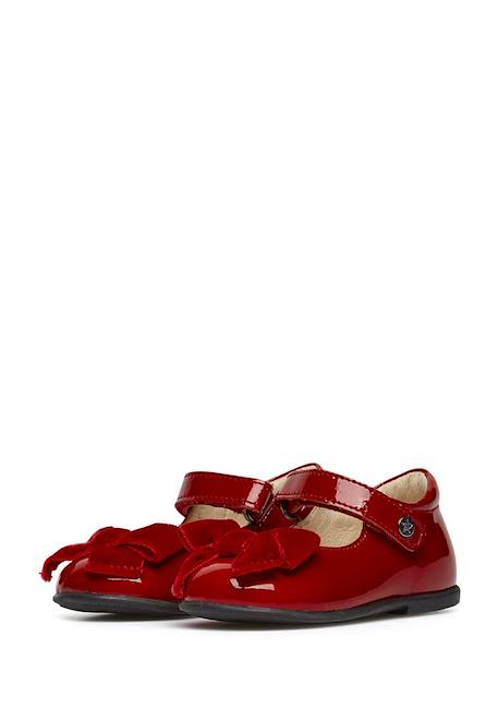 Ballerines en verni arabesque Marine-+Noir-+Rouge- 15 - vertbaudet enfant 