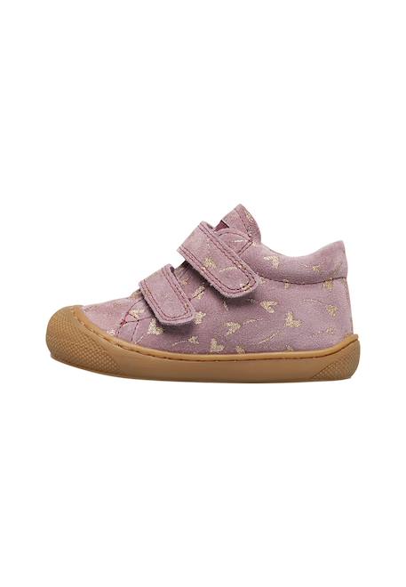 Chaussures barefoot en suède cocoon vl Magnolia-+Rose poudré- 3 - vertbaudet enfant 