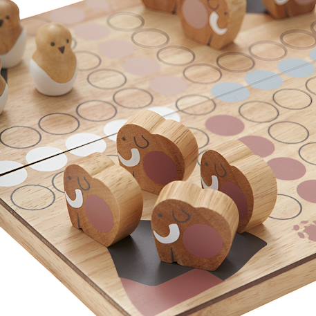Jeu de petits chevaux neo Beige, rose, bleu 4 - vertbaudet enfant 