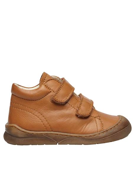 Chaussures à la cheville avec fermeture scratch nirez vl Bleu foncé-+Cognac- 6 - vertbaudet enfant 