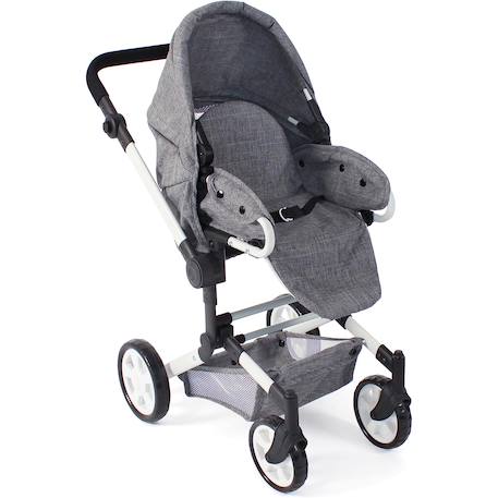 Poussette combinée de poupon jara Gris+Multicolore 5 - vertbaudet enfant 