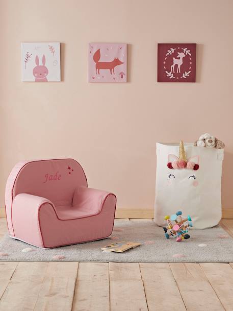 Tapis rectangle XL à pois gris imprimé 1 - vertbaudet enfant 