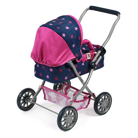 Poussette pour poupons Bleu et rose 3 - vertbaudet enfant 