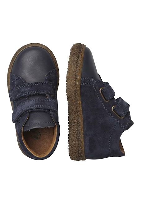 Baskets en cuir et suède albus vl Anthracite-+Marine-+Marron foncé-+Noir-+Rose- 9 - vertbaudet enfant 