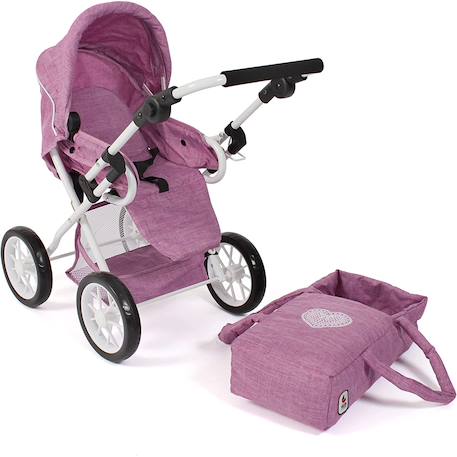 Poussette combinée leni Bleu+Gris+Gris et rose+Multicolore+Rose+Rose fuschia+Rose -violet+Violet 21 - vertbaudet enfant 