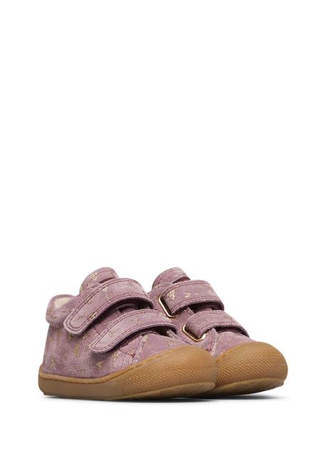 Chaussures barefoot en suède cocoon vl Magnolia-+Rose poudré- 2 - vertbaudet enfant 