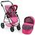La poussette combinée 2 en 1 emotion pour poupons Rose 2 - vertbaudet enfant 