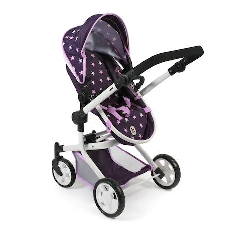 Poussette combinée mika Bleu+Gris+Gris et rose+Rose et noir+Violet 26 - vertbaudet enfant 