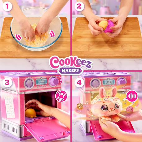 Cookeez - fabrique ta peluche Rose 5 - vertbaudet enfant 