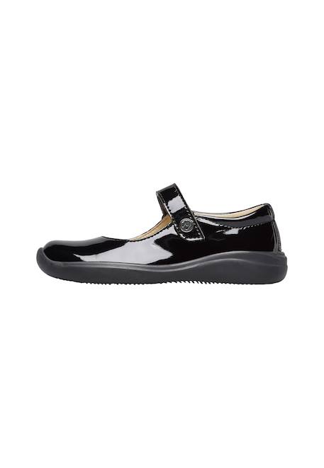 Ballerines en cuir verni catania 2 Noir- 3 - vertbaudet enfant 