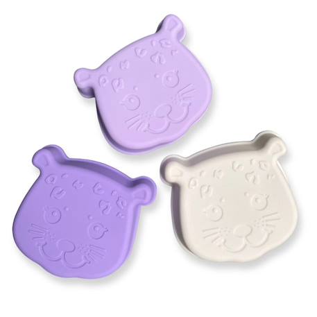 Set jeu de plage thème océan avec seau, pelle et moules Purple 5 - vertbaudet enfant 
