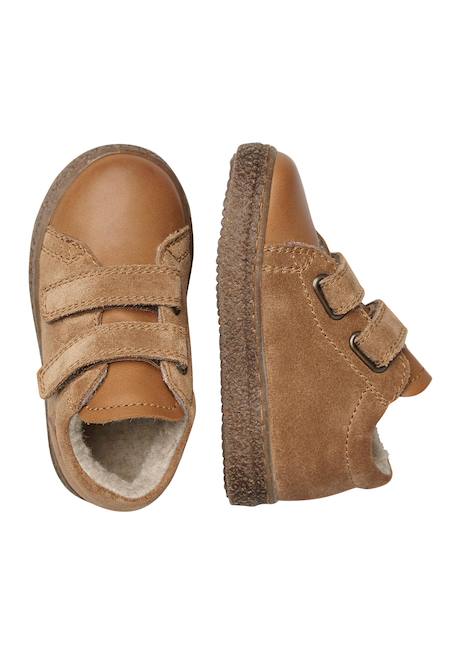 Baskets doublées en laine albus vl Bleu nuit-+Cognac-+Rose- 9 - vertbaudet enfant 