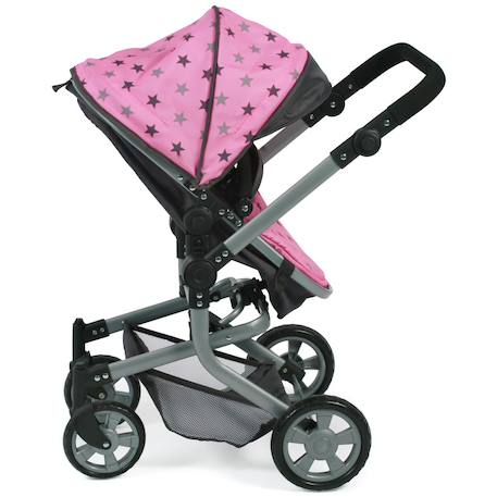 Poussette combinée mika Bleu+Gris+Gris et rose+Rose et noir+Violet 20 - vertbaudet enfant 