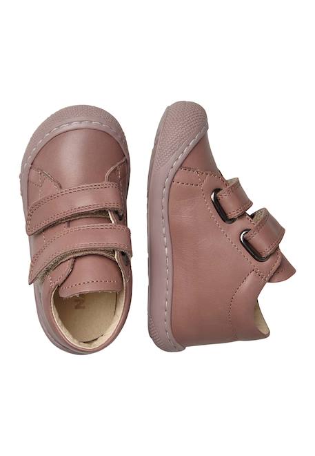 Chaussures en cuir cocoon vl Rose antique- 4 - vertbaudet enfant 
