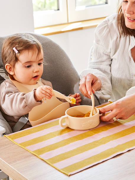 Coffret premier repas rose+vert 1 - vertbaudet enfant 