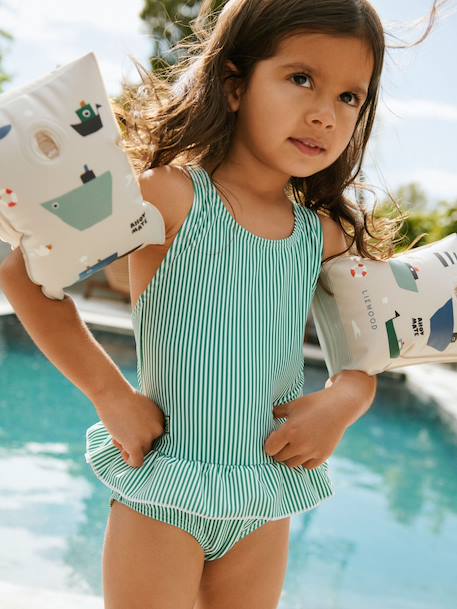Brassards plage Shirley bleu+bleu nuit+blush+multicolore+rose+vieux rose 3 - vertbaudet enfant 