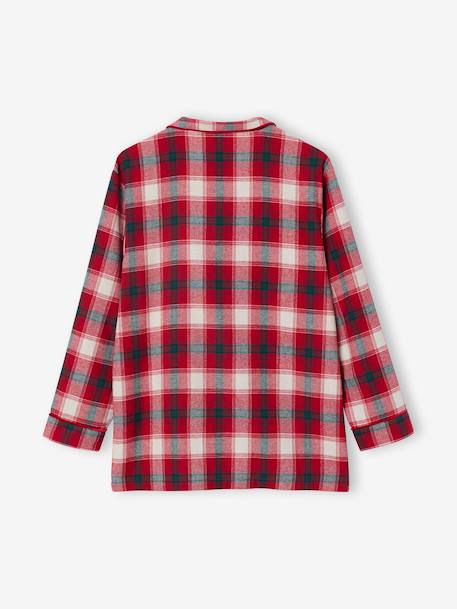 Pyjama femme flanelle noël capsule famille carreaux rouge 5 - vertbaudet enfant 