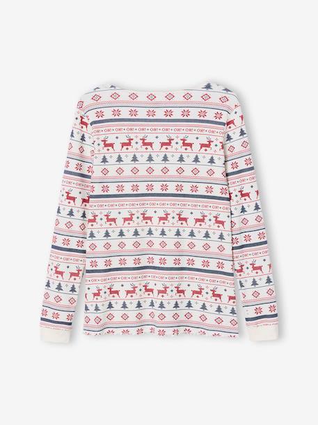 Pyjama 2 pièces femme famille Noël bleu nuit 3 - vertbaudet enfant 