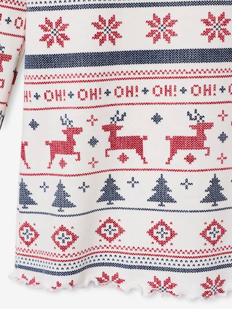 Pyjama 2 pièces femme famille Noël bleu nuit 6 - vertbaudet enfant 