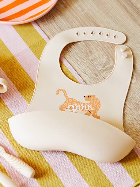 Coffret premier repas rose+vert 3 - vertbaudet enfant 