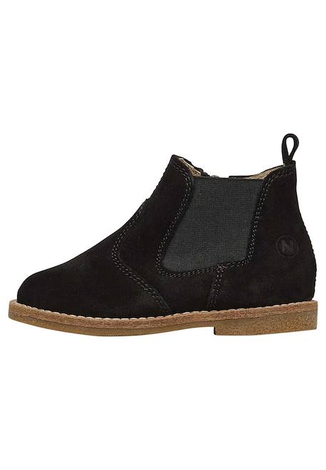 Chelsea boots en suède avec fermeture éclair arthur Noir- 3 - vertbaudet enfant 