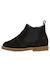 Chelsea boots en suède avec fermeture éclair arthur Noir- 3 - vertbaudet enfant 