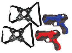 Jouet-Set de 2 laser tag avec harnais