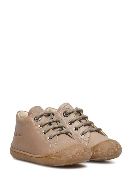 Chaussures premiers pas en cuir cocoon Beige+Pêche-+Rose+Rose clair+Rose poudré 2 - vertbaudet enfant 