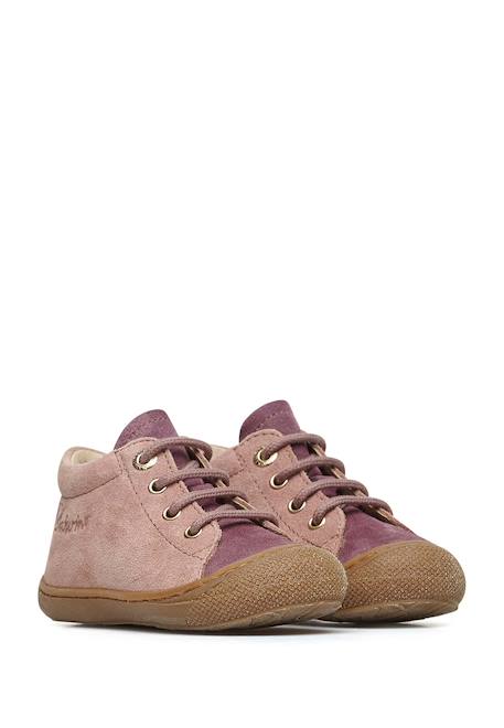 Chaussures en suède cocoon Rose antique-+Rose-fuchsia- 7 - vertbaudet enfant 