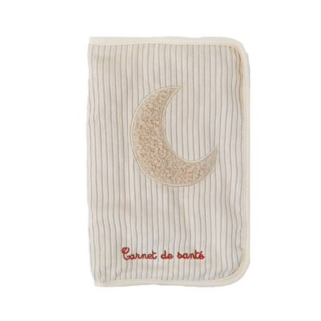 Protège carnet de santé lune Beige 1 - vertbaudet enfant 