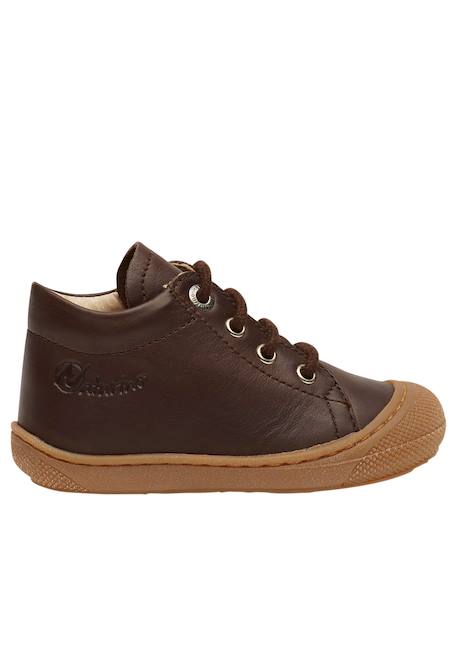 Chaussures en cuir cocoon Bordeaux-+Marron-+Marron foncé-+Vert foncé-+Violet- 11 - vertbaudet enfant 